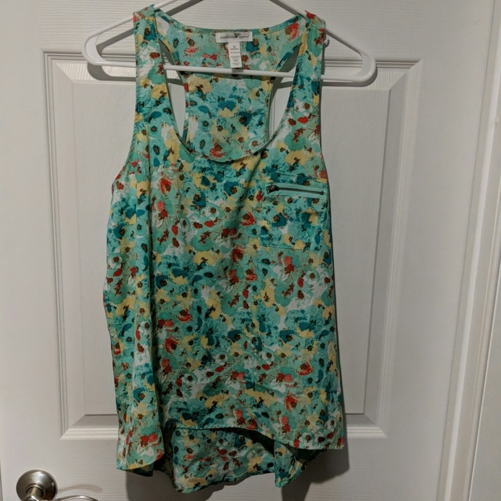 Watercolor tank top